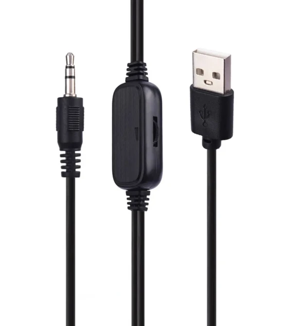 Jedel S-554 3-5mm TRS - USB Güç - Renkli Işıklı Hoparlör